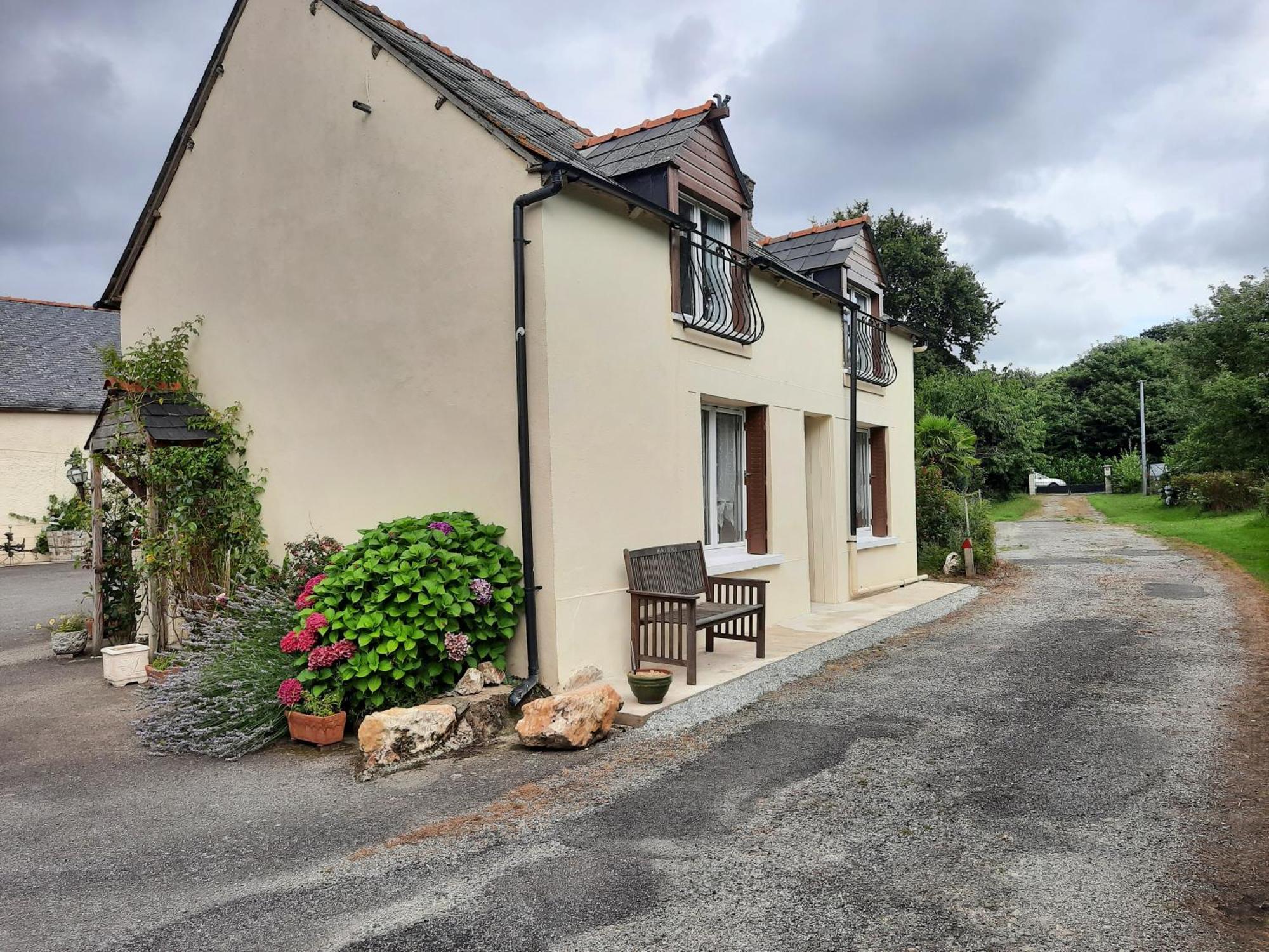 Rose View Cottage Le Cambout Exterior foto